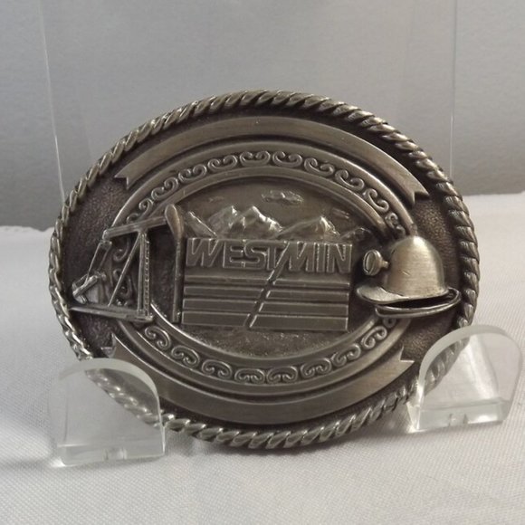 WESTMIN Mining Oil Sector Beer Bottle Opener Belt Buckle - Picture 10 of 10